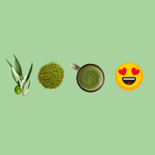 Image of emojis. Olive Leaf Matcha stands out for its exceptional qualities: crafted in Italy from 100% handpicked Olea europaea leaves, it embodies wellness with its potent health benefits. This innovative tea, inspired by chefs and driven by culinary creativity, is not only environmentally sustainable but also holds international appeal. Rigorously third-party tested to ensure superior nutritional quality, Olive Leaf Matcha is a pure, filler-free beverage that represents the pinnacle of tea innovation.